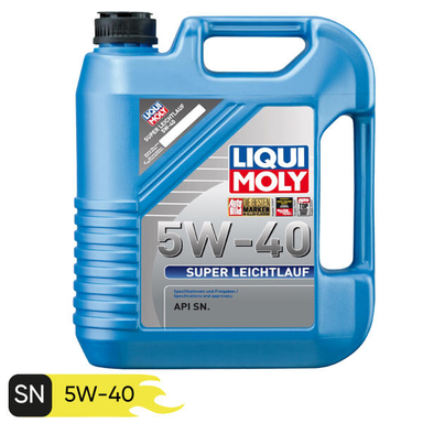 روغن موتور خودرو لیکومولی مدل SUPER LEICHTLAUF 5W-40 حجم 4 لیتر