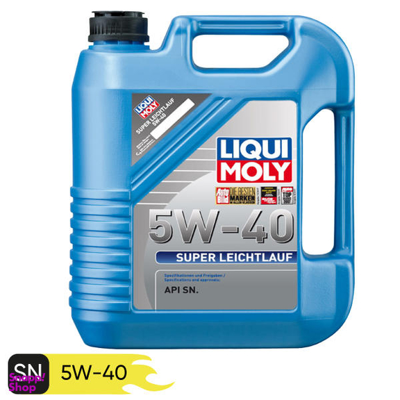 روغن موتور خودرو لیکومولی مدل SUPER LEICHTLAUF 5W-40 حجم 4 لیتر