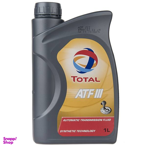 روغن گیربکس خودرو توتال مدل Fluide ATF III حجم 1 لیتر
