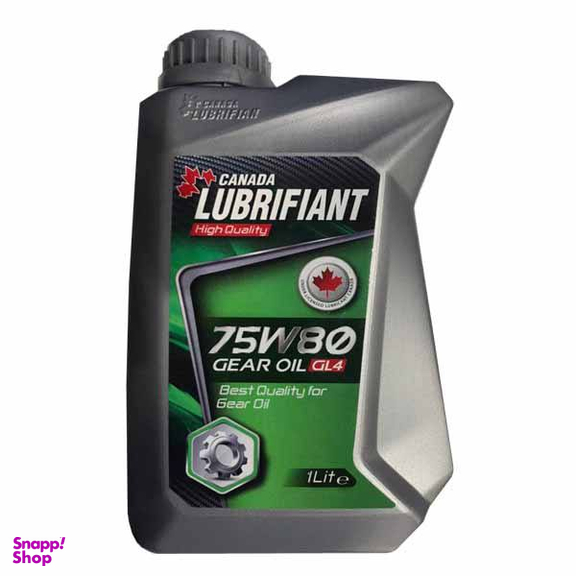 روغن گیربکس خودرو لوبریفنت کانادا مدل SAE 75W-80 حجم 1 لیتر
