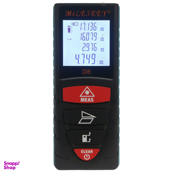متر لیزری مایلسی (Mileseey) مدل D8-80m