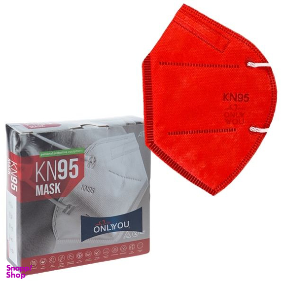 ماسک تنفسی اونلی یو مدل 5 لایه KN95Rd-583 بسته 10 عددی
