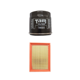 فیلتر روغن خودرو تام مدل TW68/8 مناسب برای پراید به همراه فیلتر هوا