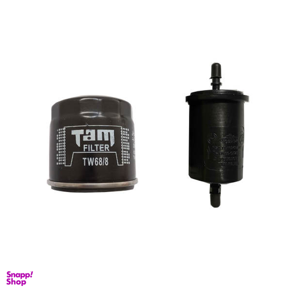 فیلتر روغن خودرو تام مدل TW 68/8 مناسب برای ساینا به همراه فیلتر بنزین تام