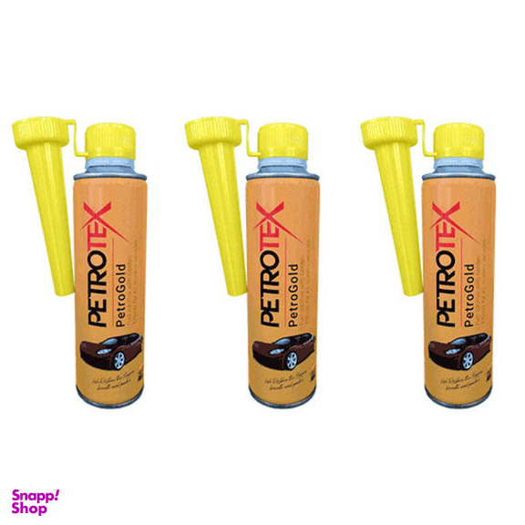 مکمل سوخت خودرو پتروتکس مدل petro حجم 300 میلی لیتر بسته 3 عددی