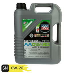 روغن موتور خودرو لیکومولی مدل SPECIAL TEC AA 0W-20 حجم 5 لیتر