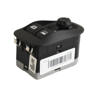 کلید شیشه بالابر جلو و تنظیم آینه کروز + کد CR 33151101 مناسب برای پژو 207
