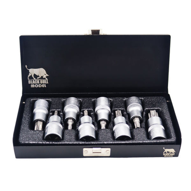 مجموعه 8 عددی آچار بکس ستاره ای مدل بلک بول کد YP-6028