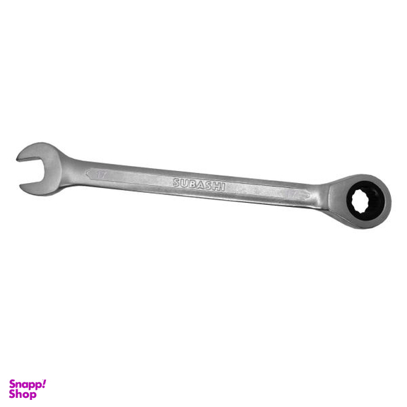 آچار یکسرتخت و یکسر رینگی سوباشی کد ASVS0077 سایز 17 میلی متر