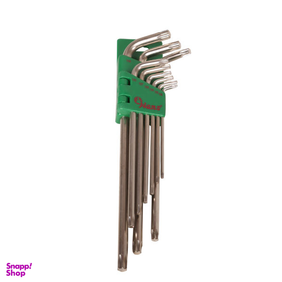 مجموعه 9 عددی آچار آلن ستاره ای هنس تولز کد 16742-29T