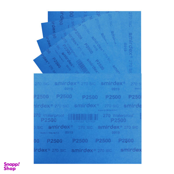 ورق سنباده اسمیردکس مدل P2500 SIC بسته 5 عددی