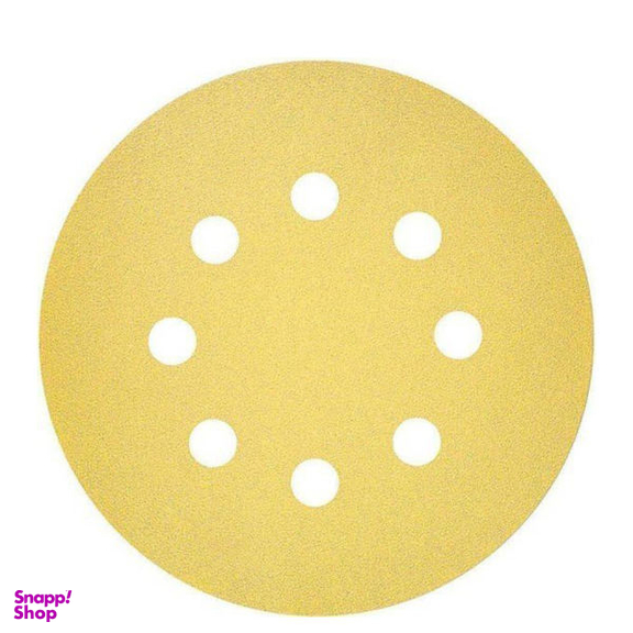 مجموعه 10 عددی سنباده پشت کرکی بوش مدل 80 - 125 میلی متری