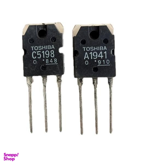 ترانزیستور مثبت و منفی توشیبا مدل C5198-A1941 مجموعه 2 عددی