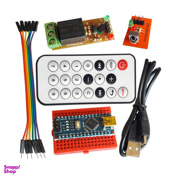 کیت ریموت مادون قرمز مهندسیکا مدل Arduino38IR