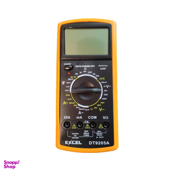 مولتی متر دیجیتال اکسل مدل DT9205A