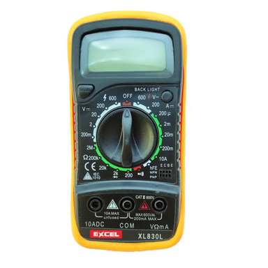مولتی متر دیجیتال اکسل مدل XL830L