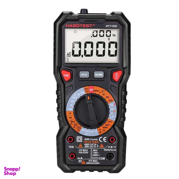 مولتی متر دیجیتال هابوتست مدل HT118D