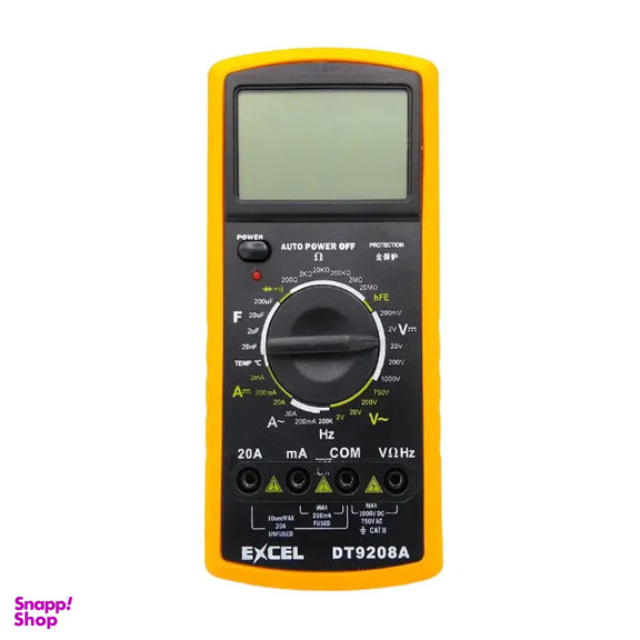مولتی متر دیجیتال اکسل مدل Excel DT9208A