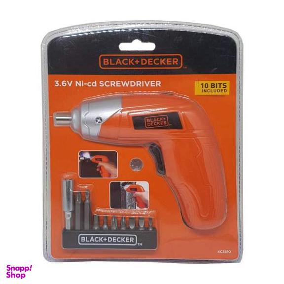 پیچ گوشتی شارژی بلک اند دکر مدل KC3610