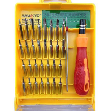 سری پیچ گوشتی موبایلی ایمپکتور مدل ME 6032-A مجموعه 32 عددی