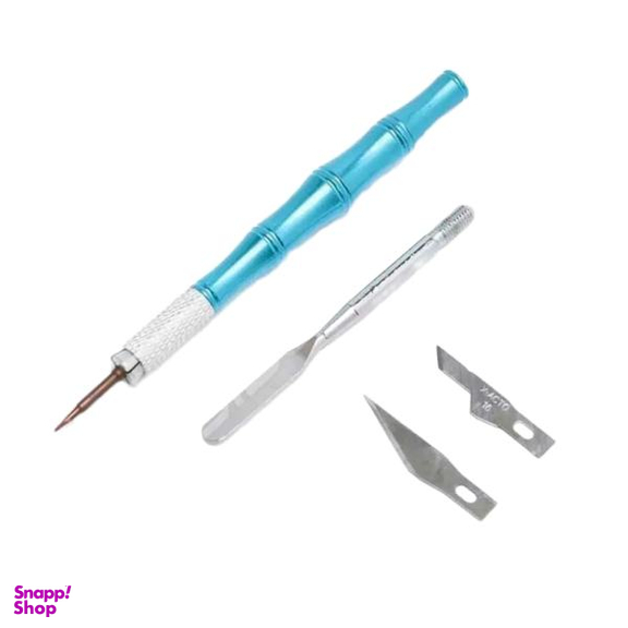 مجموعه سه عددی کاتر و تیغ کاتر سانشاین مدل SS-5100 به همراه قاب بازکن