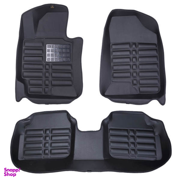 کفپوش پنج بعدی خودرو مدل AM مناسب برای کیا سراتو وارداتی