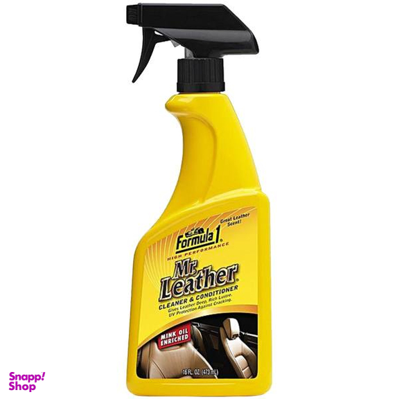 اسپری تمیز کننده چرم خودرو فرمول وان مدل Mr.Leather 686132 - حجم 473