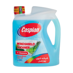 محلول شیشه شوی خودرو کاسپین (Caspian) مدل Non-Smearing حجم 4 لیتر