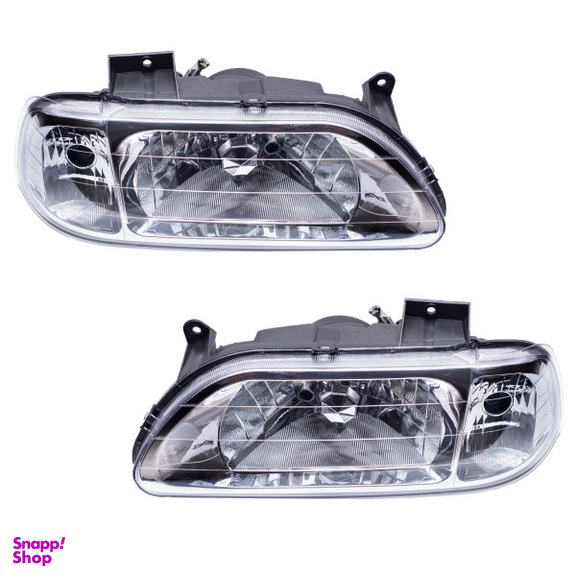 چراغ جلو خودرو مدل JT123 MP مناسب برای پراید 131 بسته 2 عددی