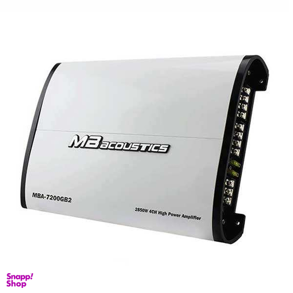 آمپلی فایر خودرو ام بی آکوستیک مدل MBA-7200GB2