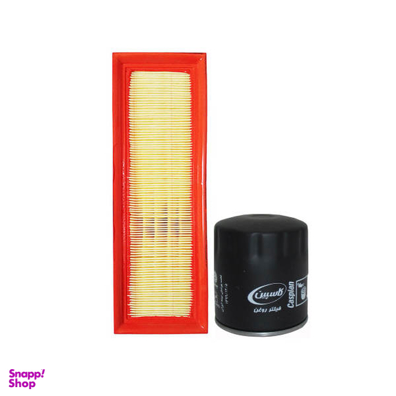 فیلتر هوای خودرو کاسپین مدل FC3137 به همراه فیلتر روغن مناسب برای پژو 405