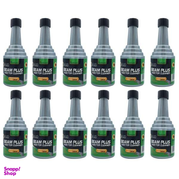 انژکتور شوی خودرو بیم مدل پلاس حجم 250 میلی لیتر بسته 12 عددی