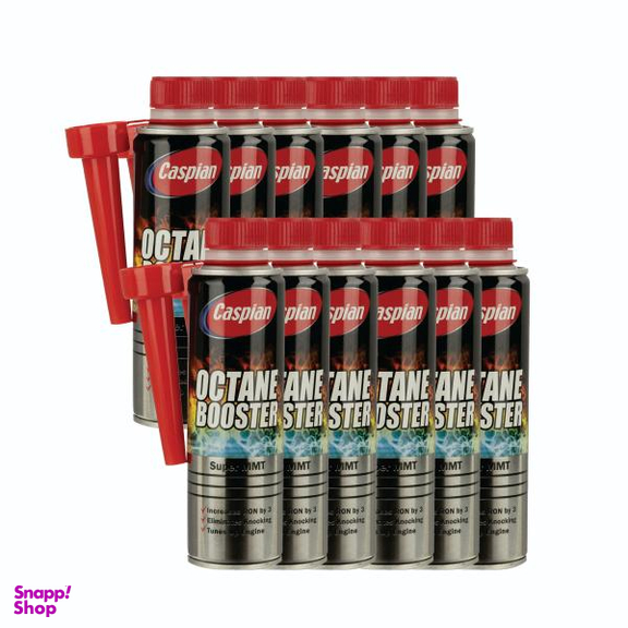 اکتان بوستر کاسپین مدل SUPER MMT حجم 300 میلی لیتر بسته 12 عددی