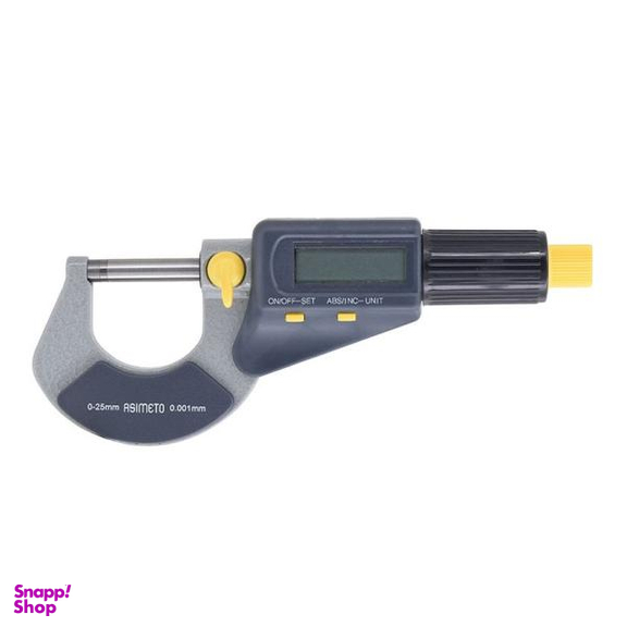 میکرومتر خارج سنج دیجیتال آسیمتو (Asimeto) کد 0-01-116گستره 25-0 میلی متر