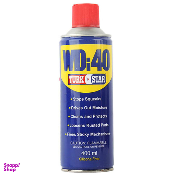 اسپری روان کننده ترک استار مدل WDi40 حجم 400 میلی لیتر