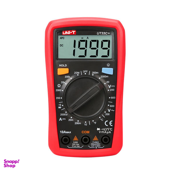 مولتی متر یونی تی مدل UT33C PLUS