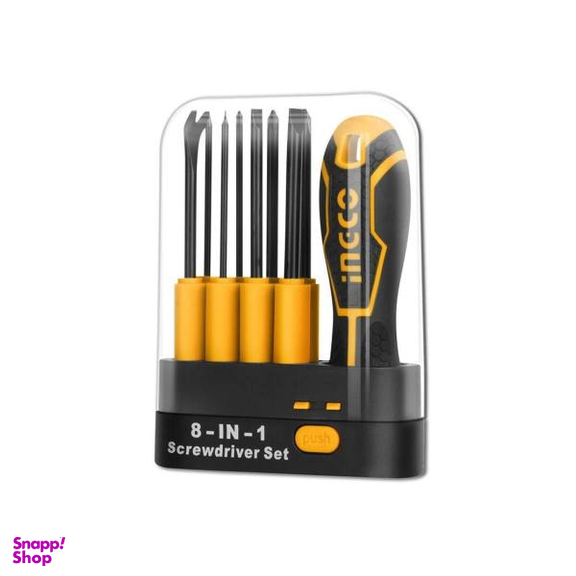 مجموعه 8 عددی پیچ گوشتی اینکو مدل AKISD0901