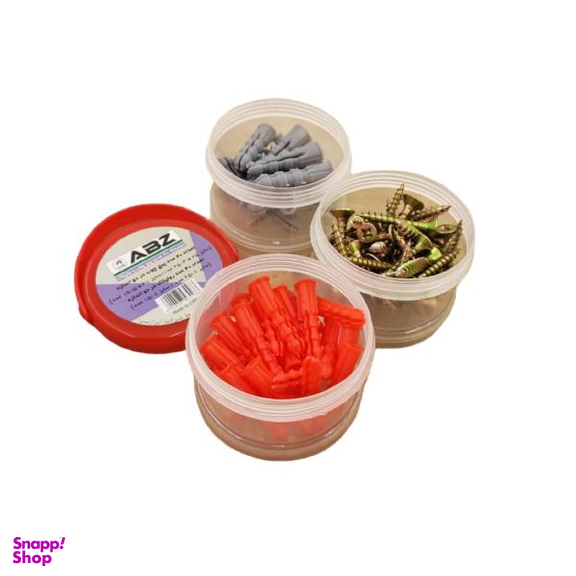 پیچ و رولپلاک ای بی زد مدل ZY30031 مجموعه 80 عددی