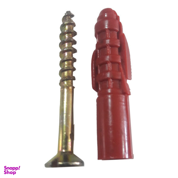 پیچ و رول پلاک مدل P4R100 مجموعه 100 عددی