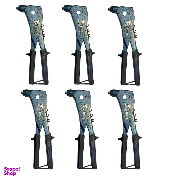 مجموعه 6 عددی انبر پرچ پیکاس مدل HR-005