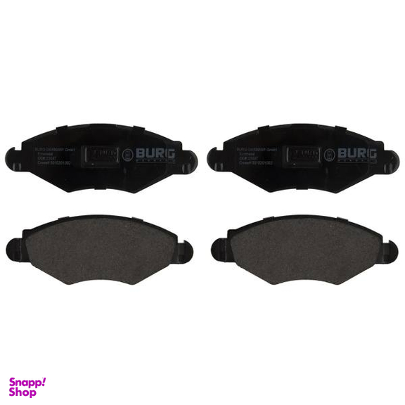 لنت ترمز جلو بورگ جرمنی مدل 3010201002 مناسب برای پژو 206