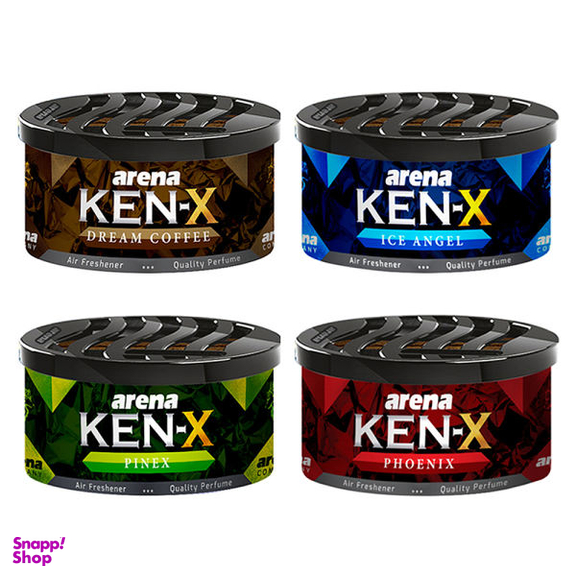 خوشبو کننده خودرو آرنا مدل KEN-X کد 1 مجموعه 4 عددی