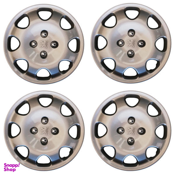 قالپاق چرخ توان پلیمر عدل مدل TPA-B04 سایز 14 اینچ مناسب برای پژو پارس بسته 4 عددی