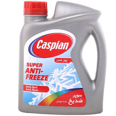 ضدیخ خودرو کاسپین مدل چهارفصل وزن 4 کیلوگرم