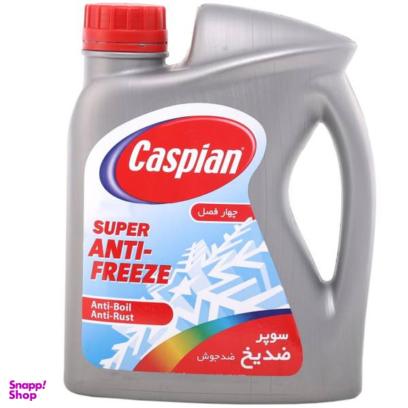 ضدیخ خودرو کاسپین مدل چهارفصل وزن 4 کیلوگرم