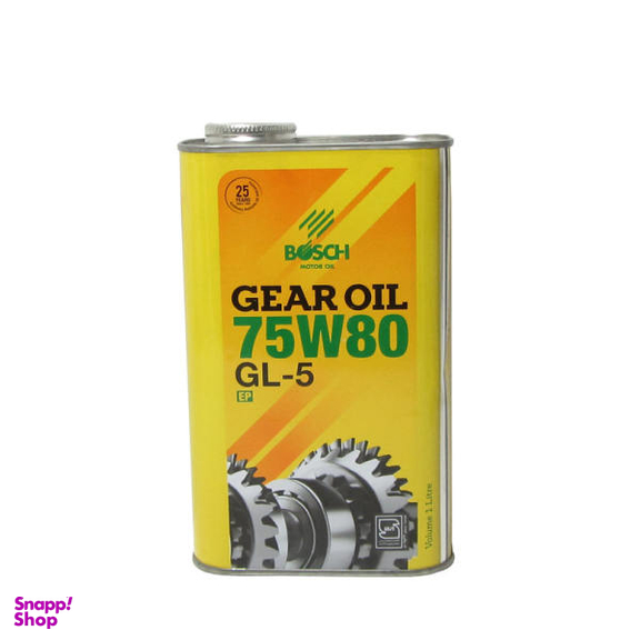 روغن گیربکس خودرو بوش مدل 75W-80 حجم 1 لیتر