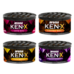خوشبو کننده خودرو آرنا مدل Ken-X کد 2 مجموعه 4 عددی