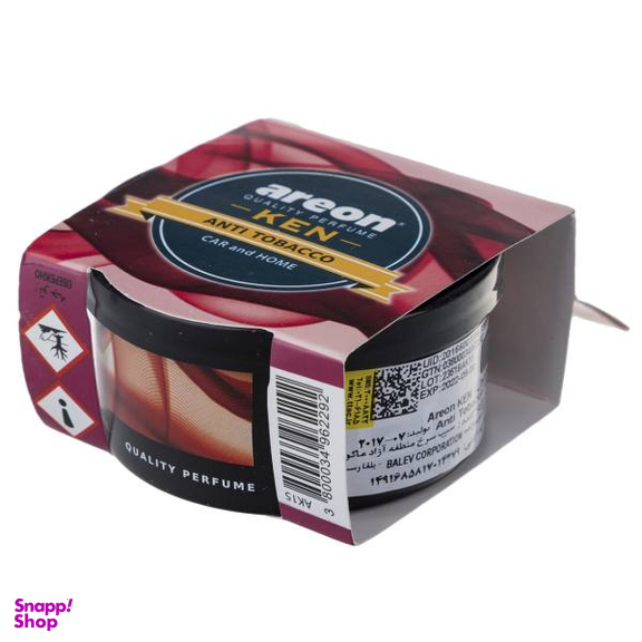 خوشبو کننده خودرو آریون مدل Ken با رایحه Anti Tobacco