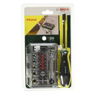 آچار بکس و آلن بوش مدل 2607 Heavy Duty مجموعه 28 عددی
