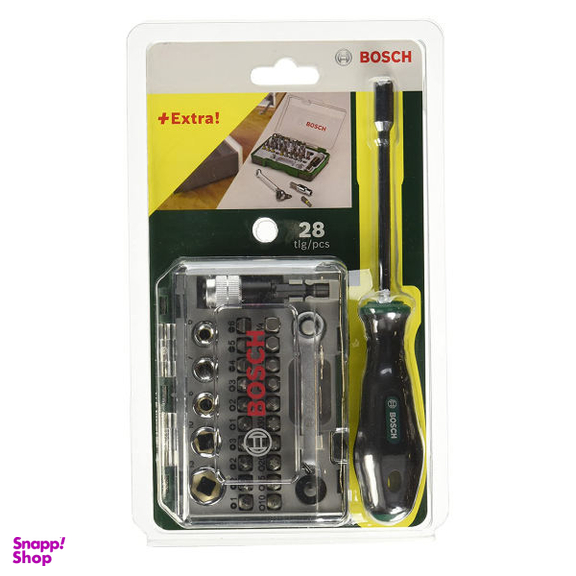 آچار بکس و آلن بوش مدل 2607 Heavy Duty مجموعه 28 عددی